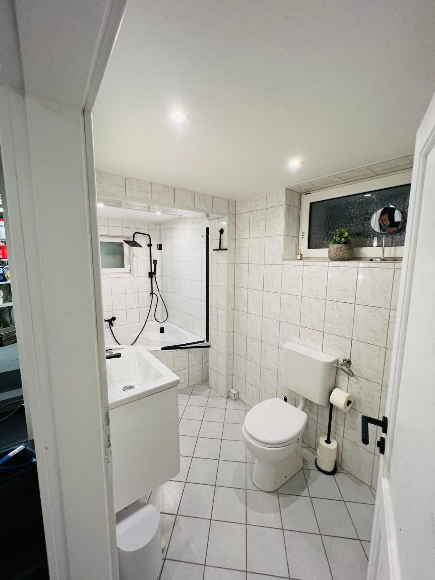 Souterrain 2 Zimmer Wohnung Freiburg Seepark Exteriér fotografie